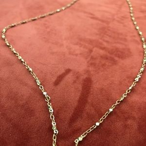 Gorjana gold satellite neckace